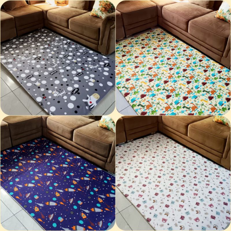 karpet polifypoam aneka motif  (bisa cod)