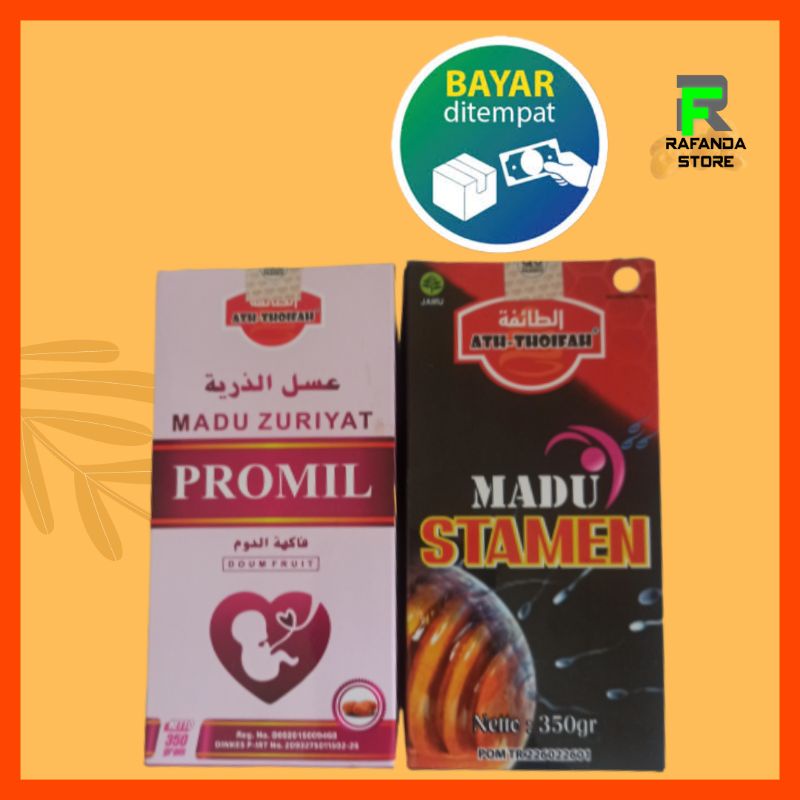 PAKET PROMIL ! MADU ZURIAT ATH THOIFAH DAN MADU PENYUBUR PRIA