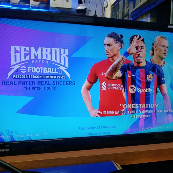 Vk04S0X- Pes 2023 Gembox Ps3 New
