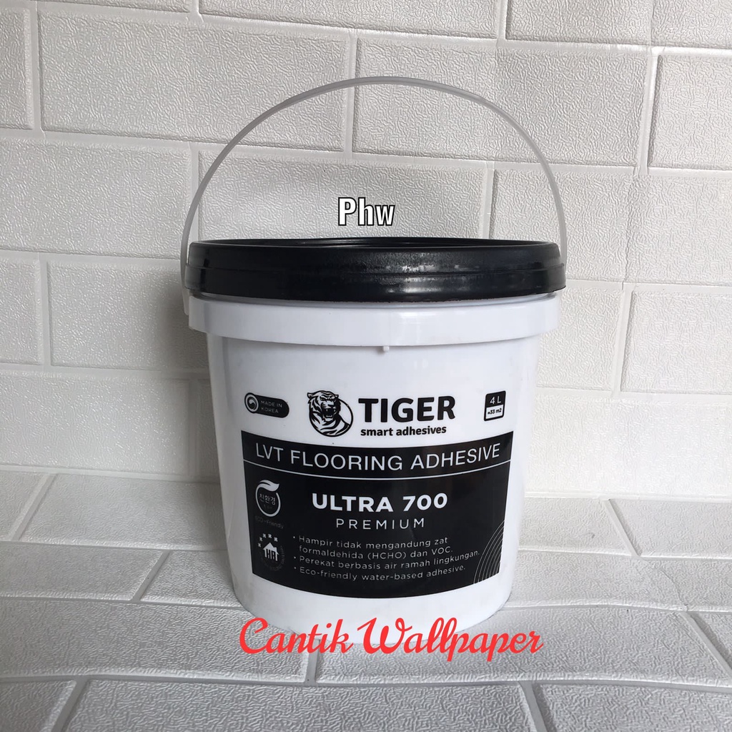 LEM VINYL LANTAI FLOORING TIGER ULTRA 700 KOREA 4 LITER