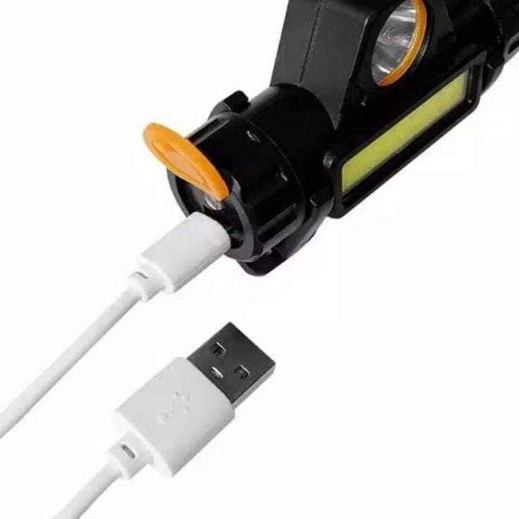 Baru Untung LAMPU CAMPING WATERPROOF  headlamp charger senter kepala charger