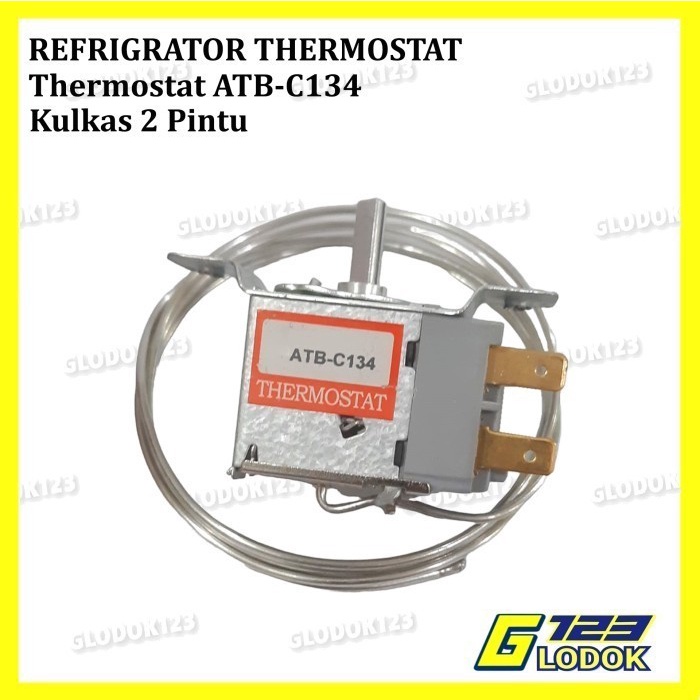 Thermostat Kulkas Kaca Sokis Freezer Pengatur Suhu Pendingin ATB 134