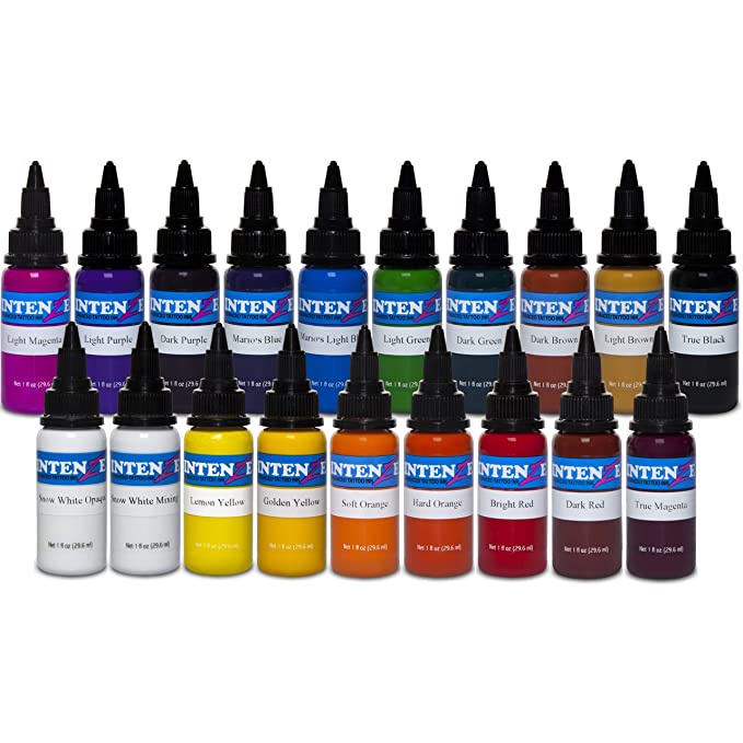 Tinta Tattoo Intenze Colors ORIGINAL 1OZ