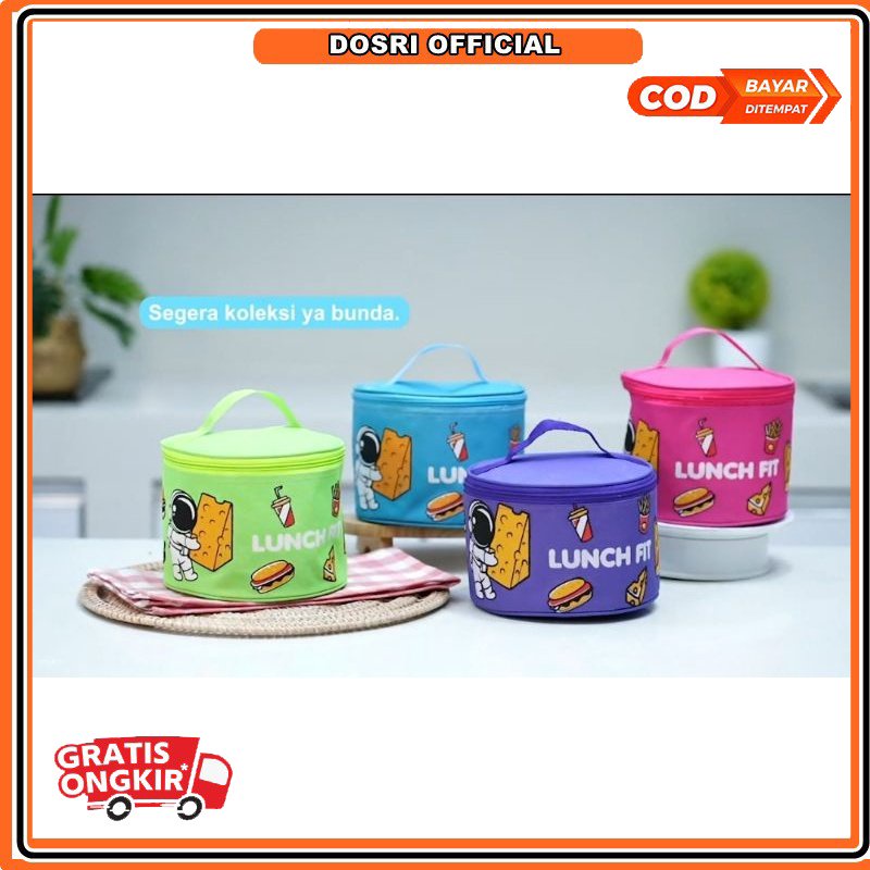 [ BISA COD ] Tas Bekal Anak Motif Astronot / Kotak Makan Anak Astro