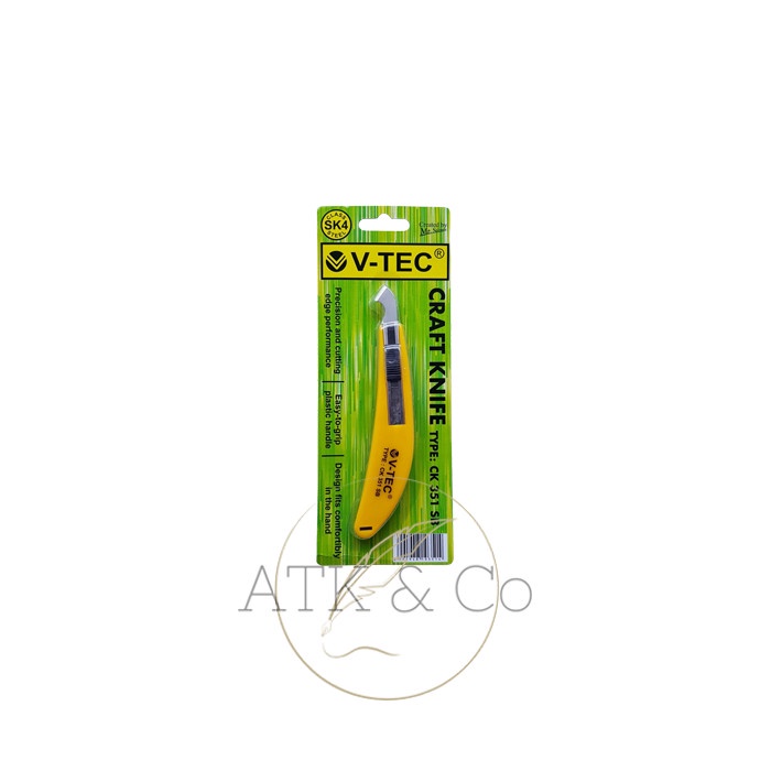 

Art V-Tec Craft Knife Type Ck 351 Sb - Pisau Cutter Plastik Acrylic