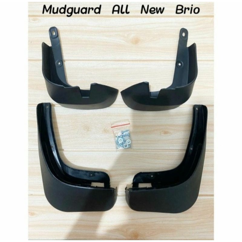 Mudguard mudflap karpet kepet lumpur all new brio 2018 ke atas