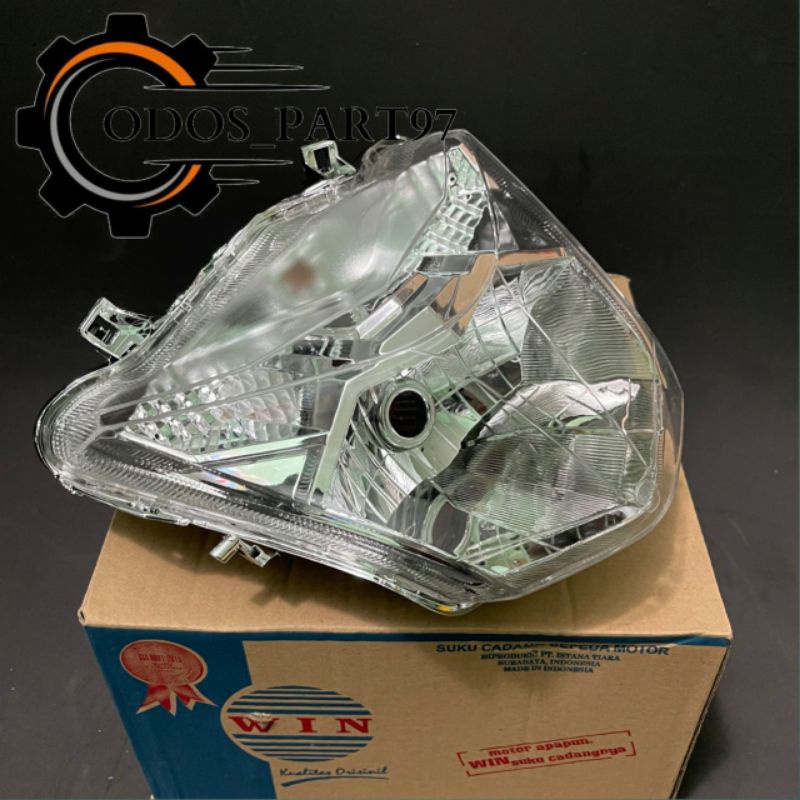 Reflektor Headlamp Lampu Depan Beat Fi Esp 2016-2019 -WIN