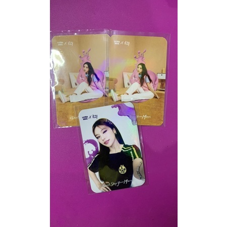 [Ready] PHOTOCARD OFFICIAL YEJI & YUNA ULTRAMILK X ITZY
