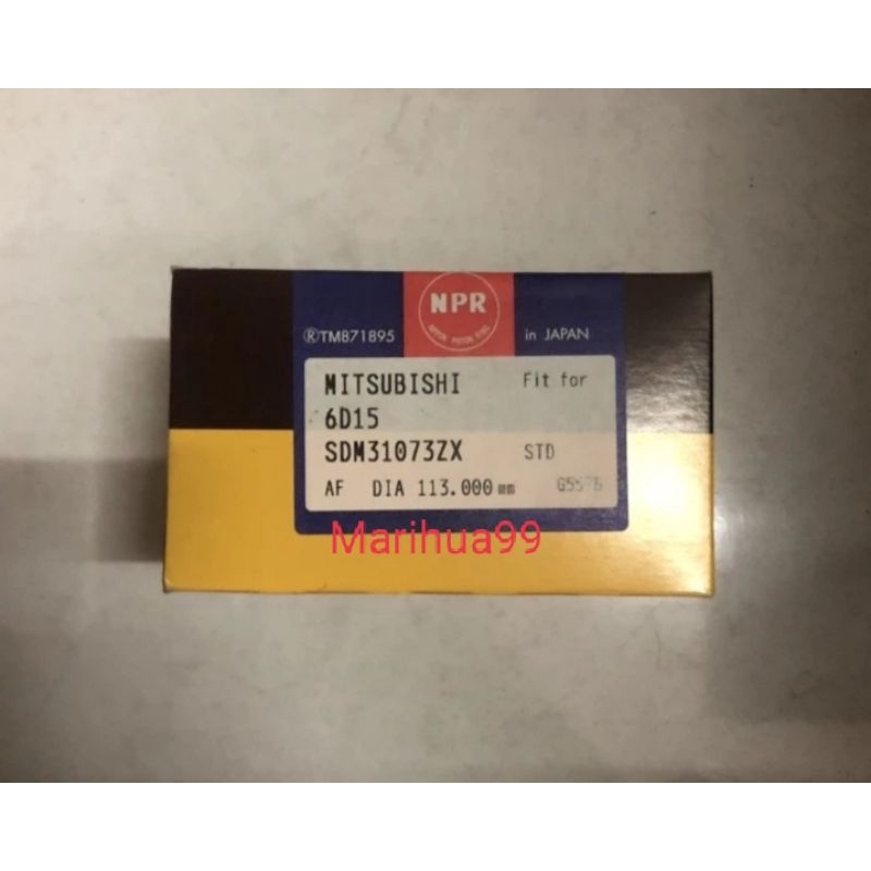 Ring piston mitsubishi 6D15 NPR