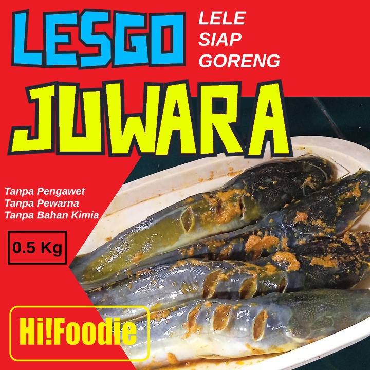 

Lele Siap Goreng (LESGO) JUWARA - 500 gr