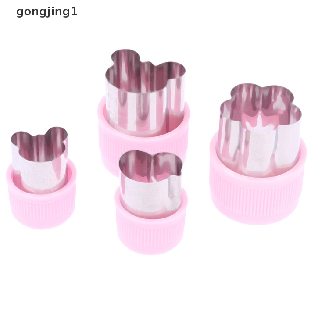 Ggg Alat Pemotong Sayuran Gagang Plastik Pink Stainless Buah Cutg Die Kitchen Tool ID