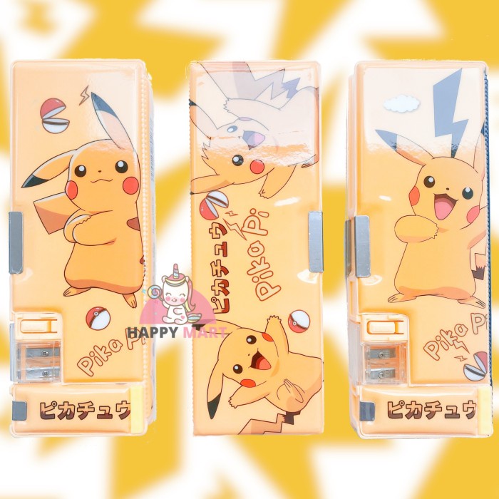 

Tempat Pensil Kotak Pensil Magnet Pikachu Pokemon