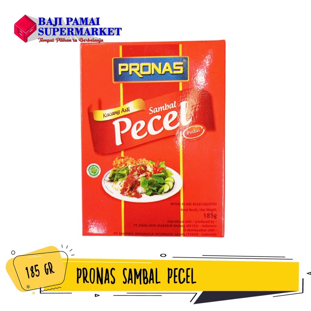 

PRONAS SAMBAL PECEL 185GR