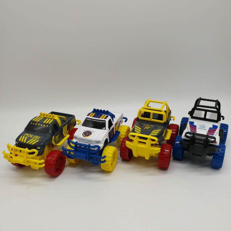 Ai Toys Mainan Mobil Jeep Polisi  Rkc-02051-1