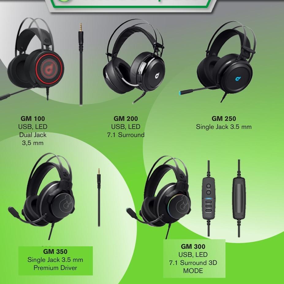 Rekomendasi dbE Gaming Headset - GM100 / GM150 / GM180 / GM200 / GM250 / GM300 / GM350 / GM500
