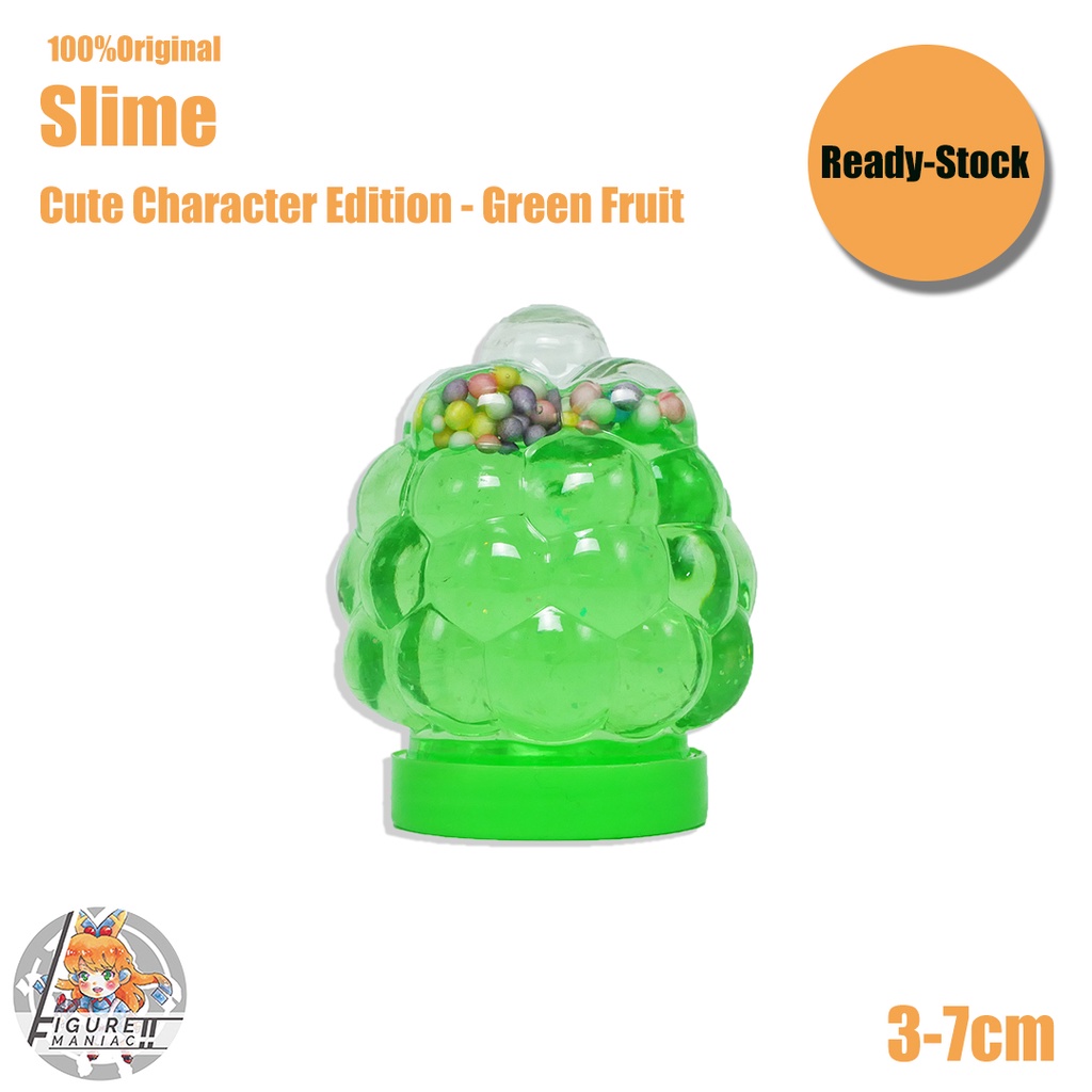 Mainan Anak - Slime Grape Fruit Mini Cute Edition Import Premium Slime Lucu Cute Slime Aman Crystal Mud Galaxy Mud