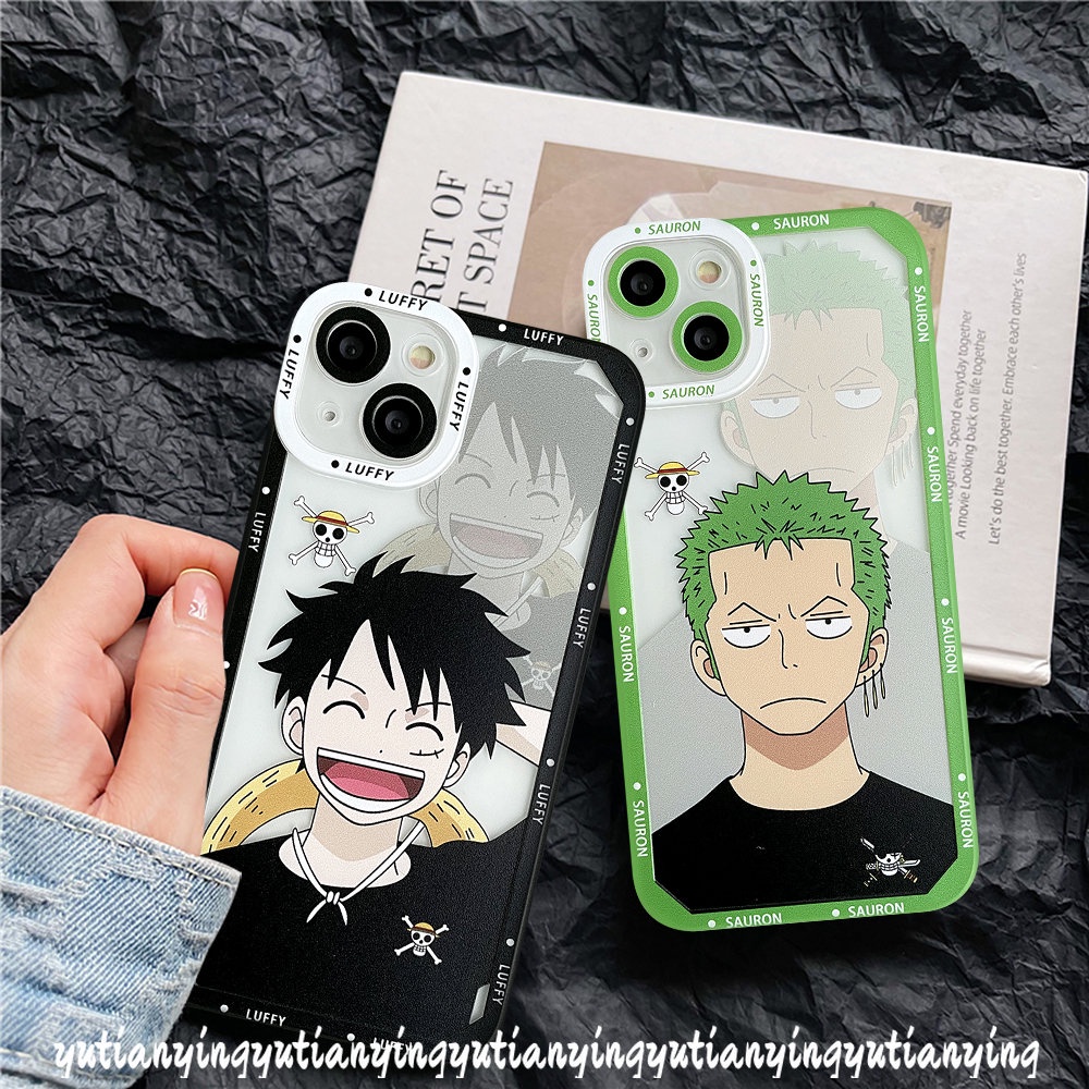 Redmi 10 9C 10A 10C 9 9T 9A Redmi Note 11Pro Plus 9 8 10 11 9Pro 11s 10s 9s 10Pro Max POCO X3 Pro M3 X3 NFC Kartun Anime Lucu One Piece Luffy Zoro Soft Cover