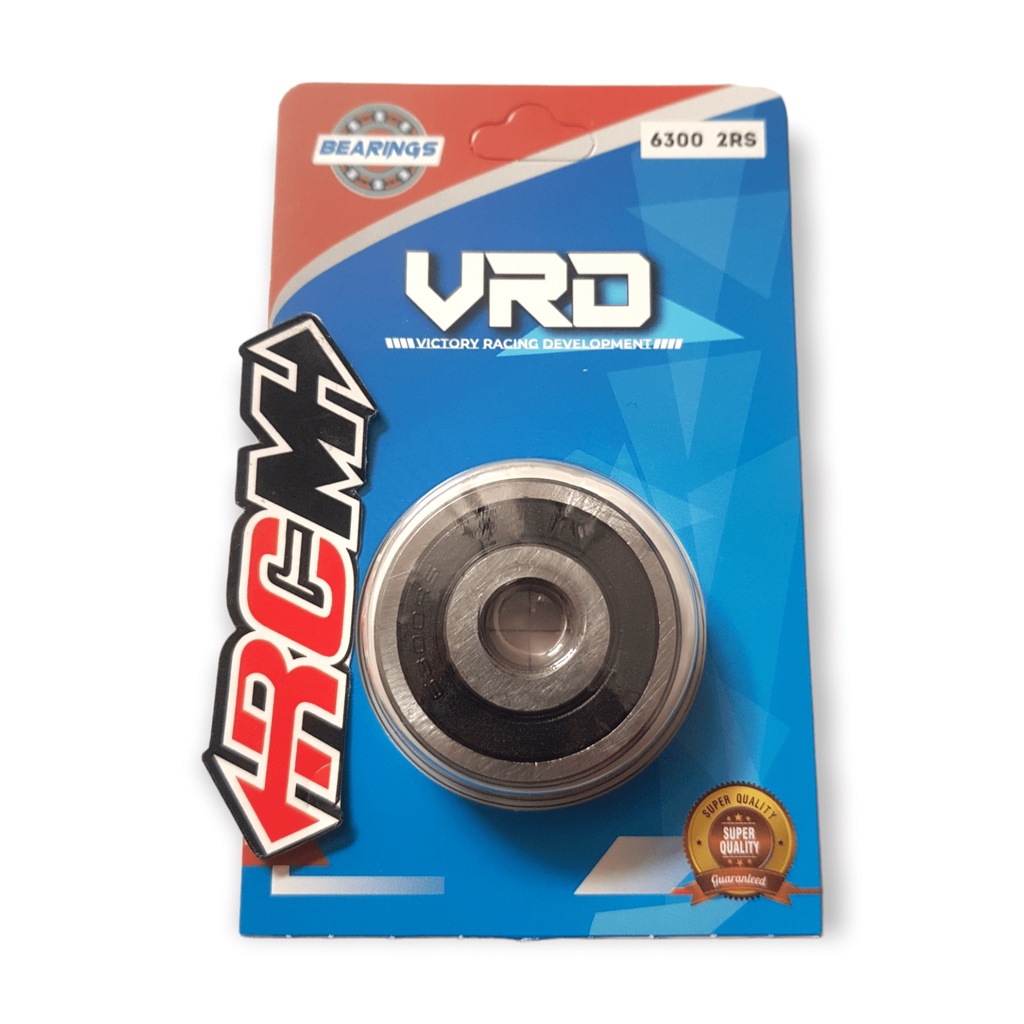 BEARING LAKER LAHER BANTALAN 63002RS 6300 2RS 2 RS PRESS ORI ORIGINAL KNZ VRD ASLI