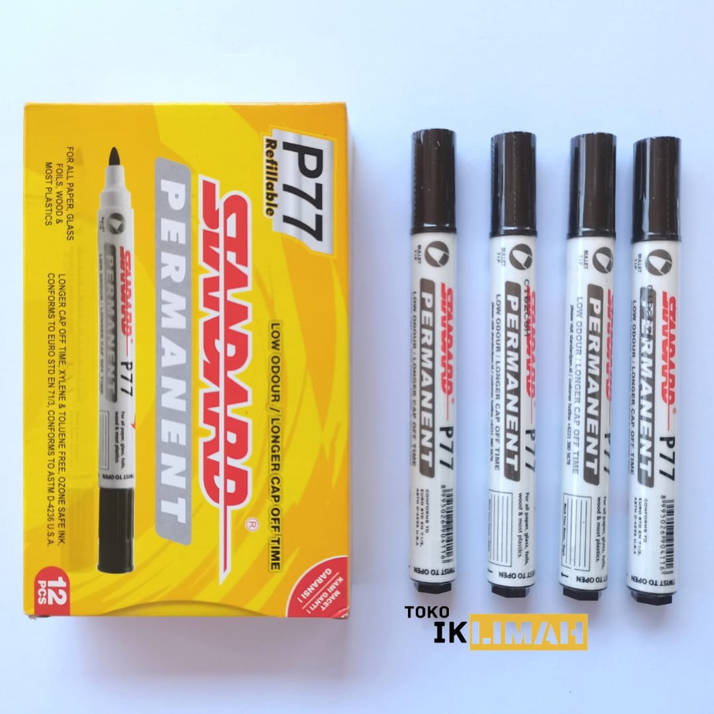 

1 Pcs Spidol Permanen Standard P77 / Permanent Marker