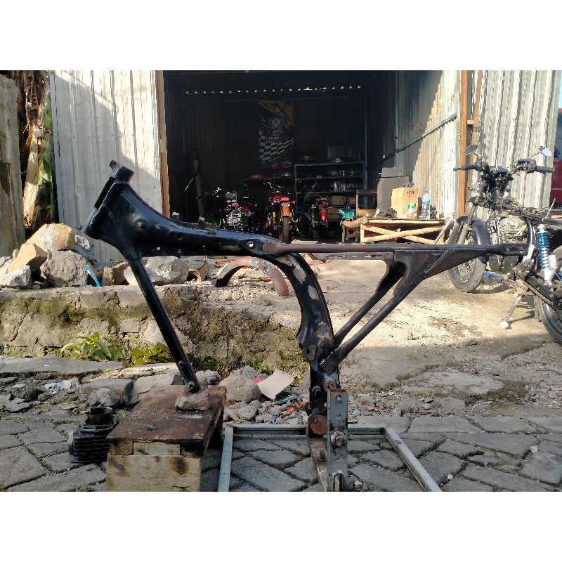 Rangka CB tatanan rangka body cb begel panjang rangka depan mp