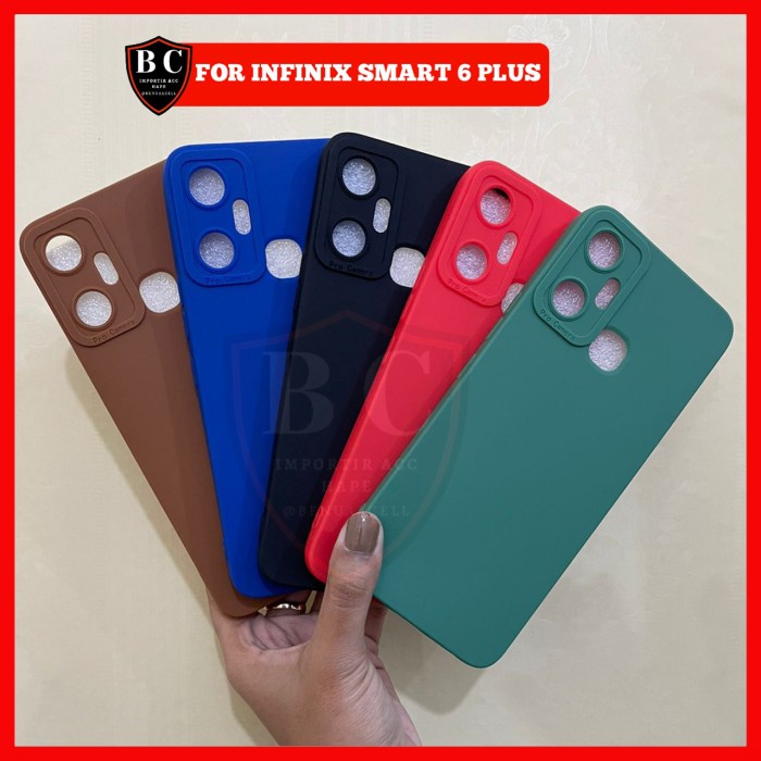 CASE SMART 6 PLUS - SOFTCASE PRO CAMERA INFINIX SMART 6 PLUS