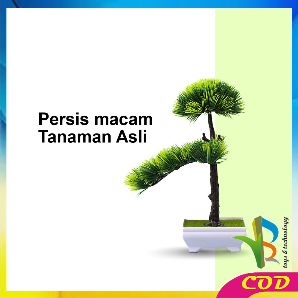 RB-C622 C631 Pot Tanaman Hias Bunga Plastik Artifisial Plant / Tanaman Hias Gantung Daun Rambat Dekorasi Dinding