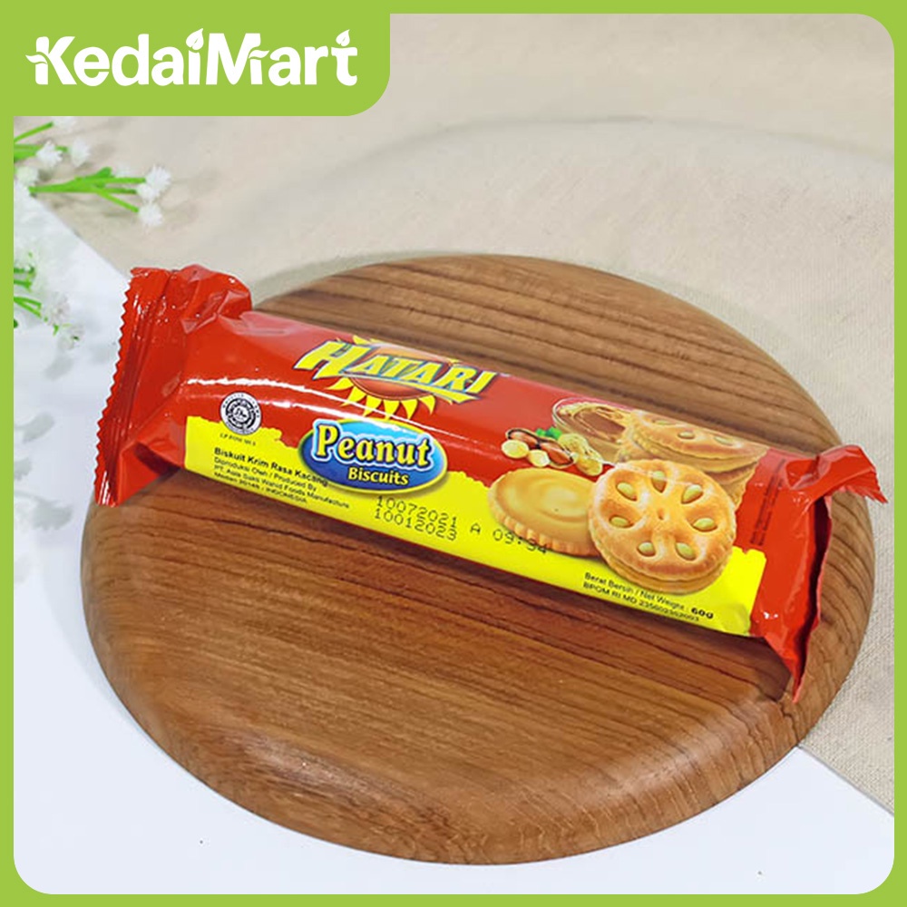 

Hatari Peanut Jam Biscuits 70 Gram