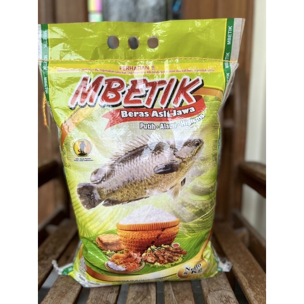 

Beras Mbetik Hijau 5 kg