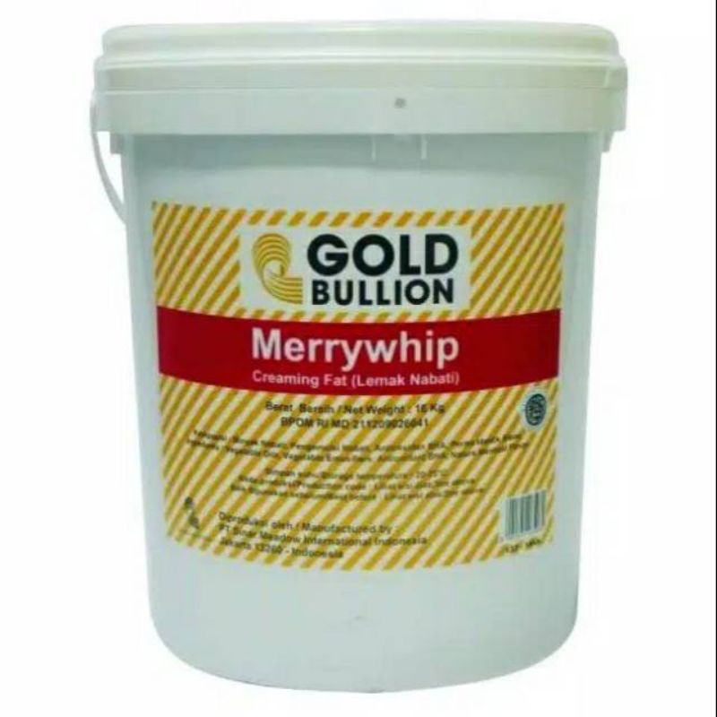 

Merrywhip Creaming Fat / Margarine Putih 100 Gram [REPACK]