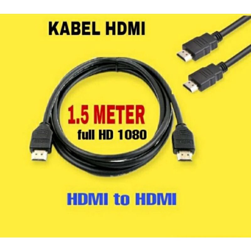 Kabel HDMI Bagus Panjang 1,5meter Black