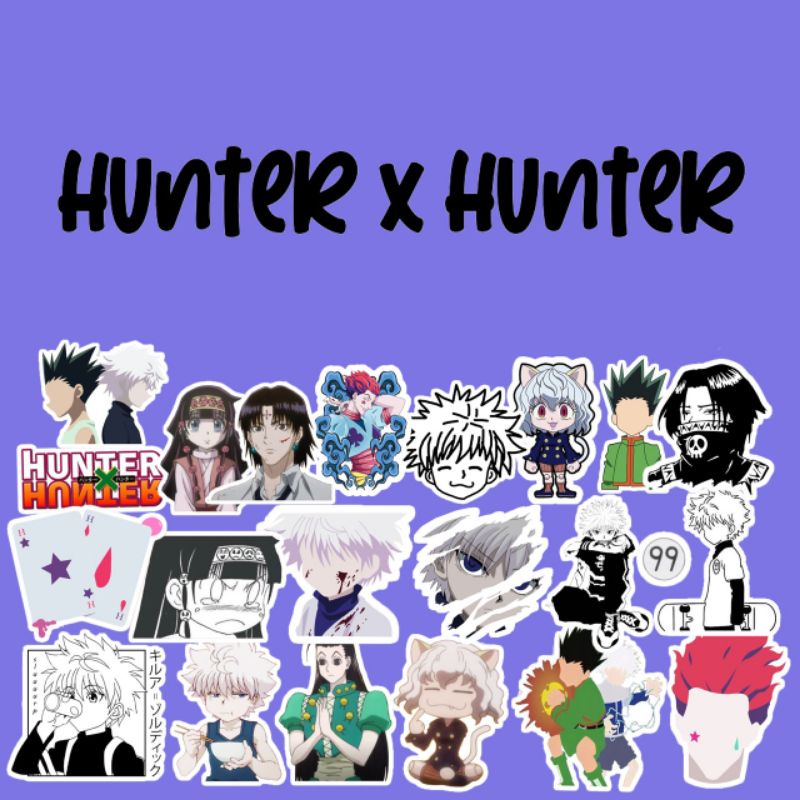 

stiker hunter x hunter | stiker anime | stiker karakter