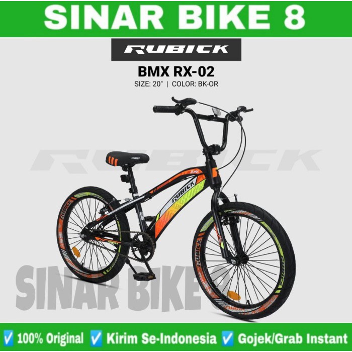 Sepeda Anak Laki Ukuran 20 Inch BMX RUBICK RX 02