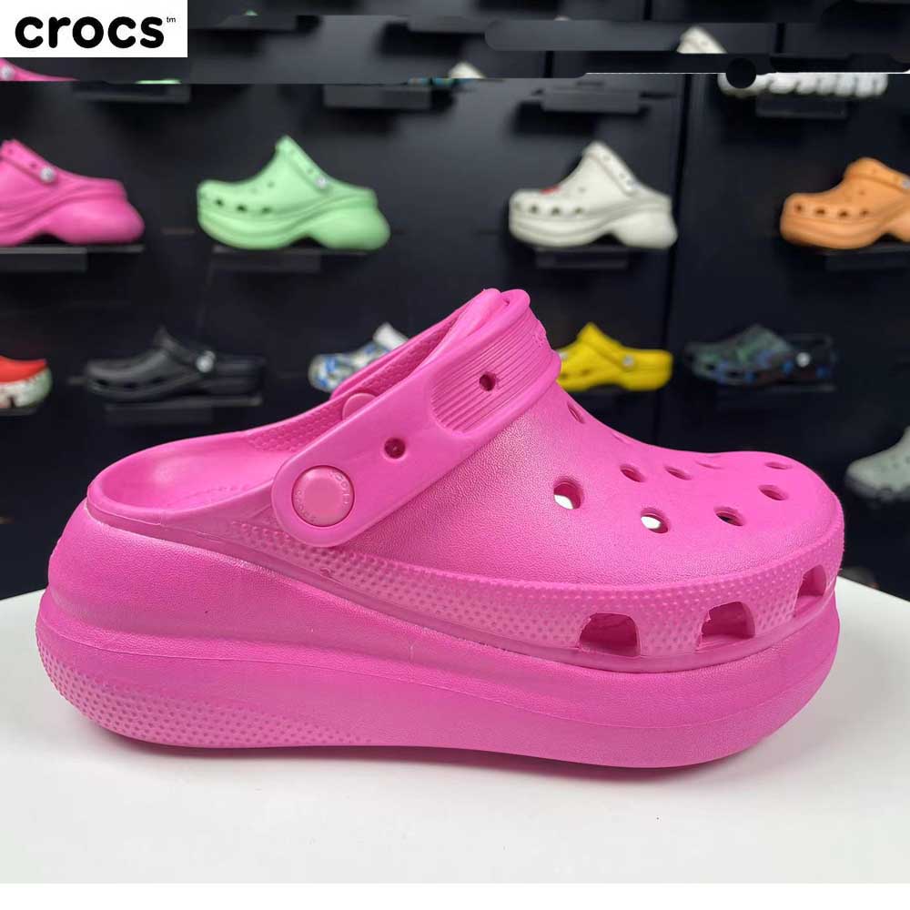 Sandal Crocs Classic Crush Clog Wanita Sandal Wanita