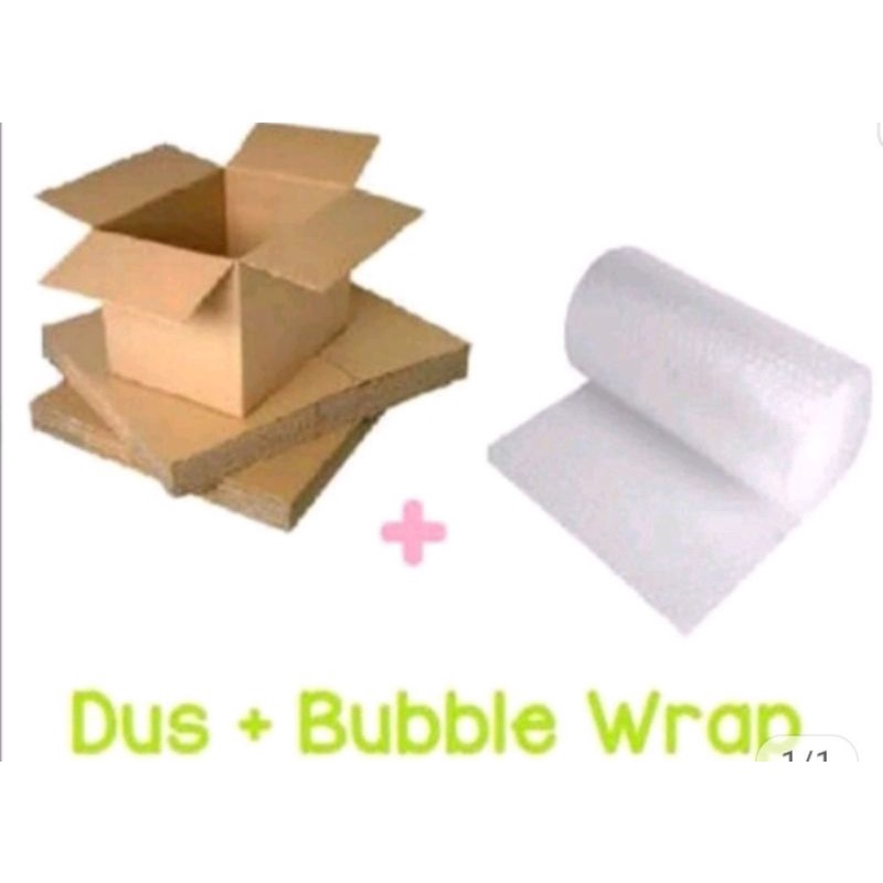 

tambahan untuk packingan Buble warp + dus