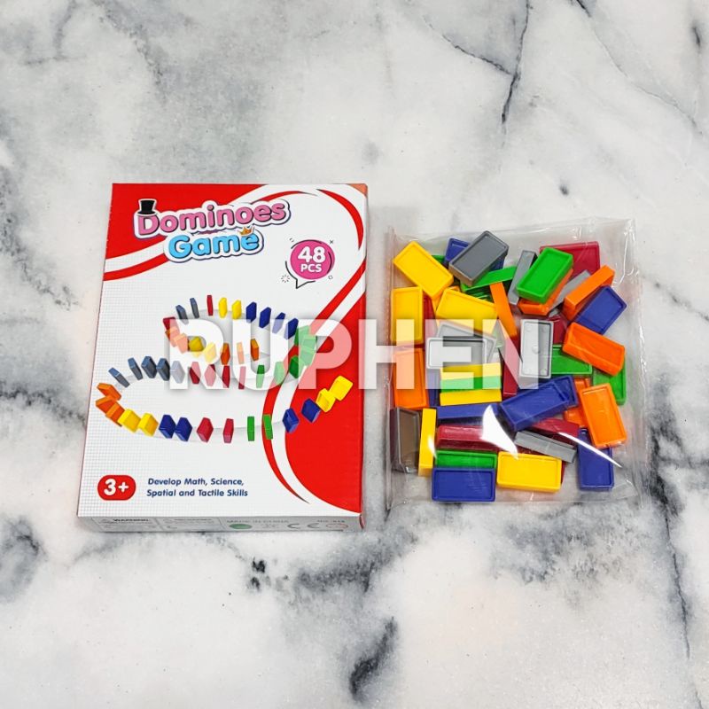 Rpn Balok Kereta Domino Train / Domini Block Import Bunyi Nyaring