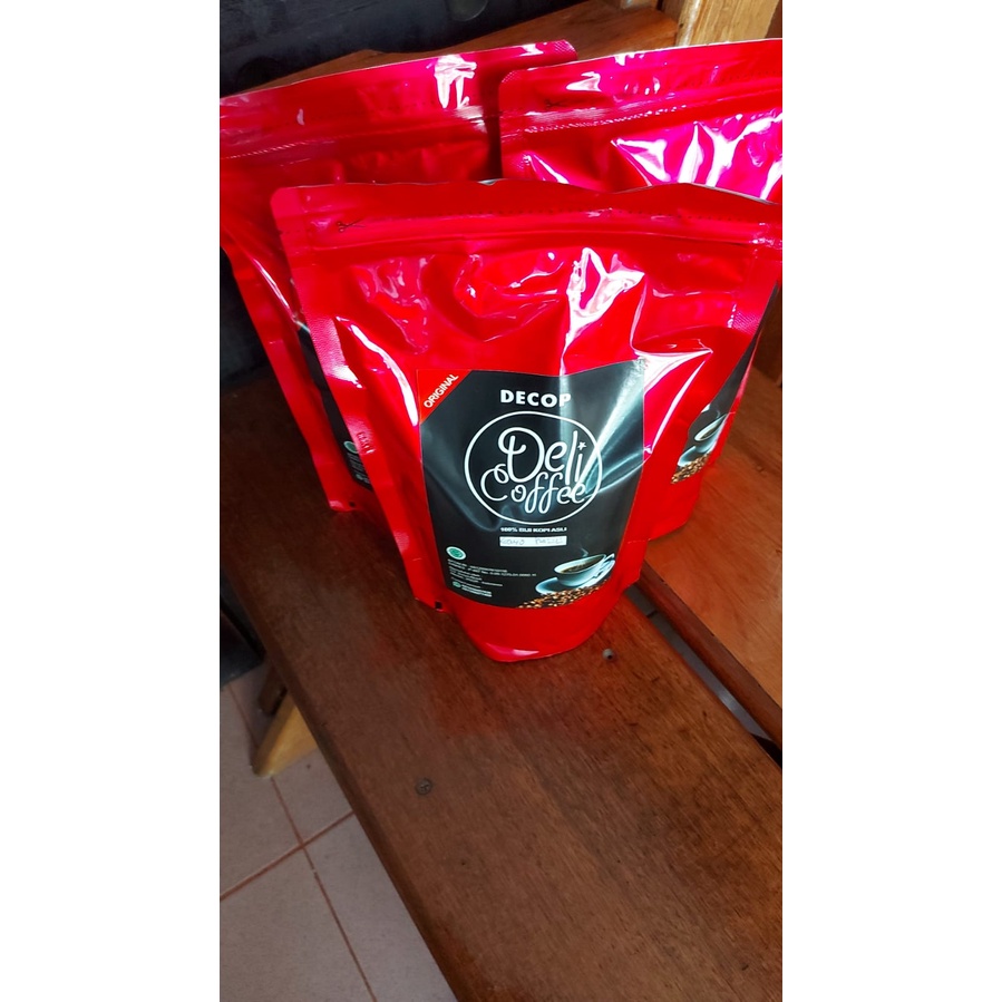 

500 gr ARABICA GAYO PREMIUM COFFEE " DELI COFFEE " Kopi Biji / Bubuk Arabica Gayo Premium
