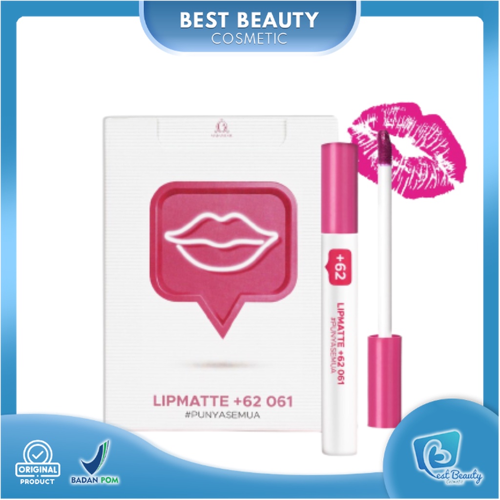 ★ BB ★ Madame Gie Lip Matte +62 - Make Up Lipstick | Lip Cream
