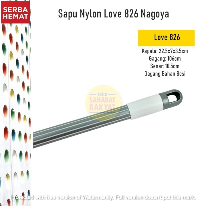 Sapu Nylon Love 826 Nagoya