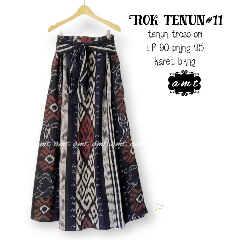 Rok Tenun Troso Lurik Asli Jepara, Skirt Tenun Jepara Ori