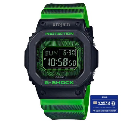 CASIO G-SHOCK DW-D5600TD-3D DW D5600TD 3D ORIGINAL GARANSI RESMI