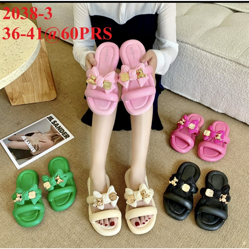 Sandal Import Eva Rubber kokop ban2 sosis Pita Bear 2038