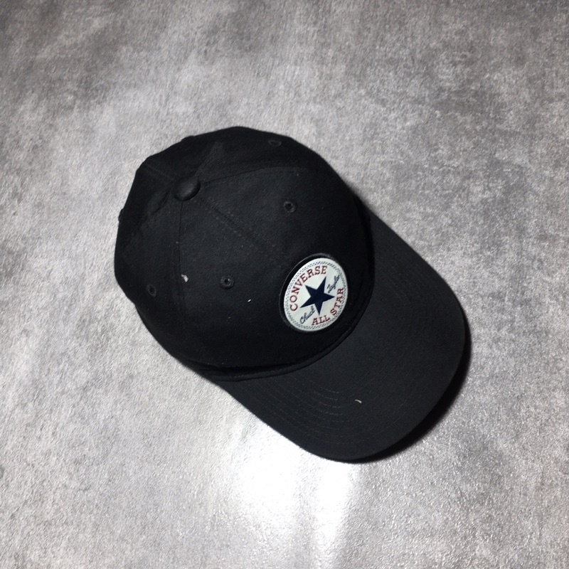 TOPI CONVERSE Black - Cap Basic Logo Original Second / Bekas
