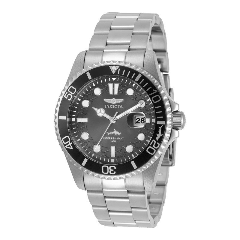 JAM TANGAN PRIA INVICTA PRO DIVER STAINLESS STEEL ORIGINAL GARANSI 1 TAHUN