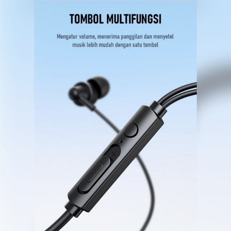 Headset Type C Oblique in Ear Earphone Colokan Tipe C - ROBOT REC240S