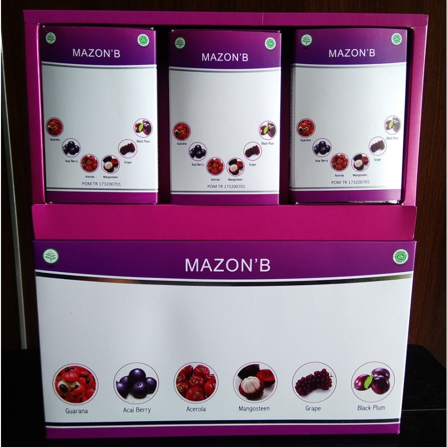 Original Mazon B Herbal Berries Alami