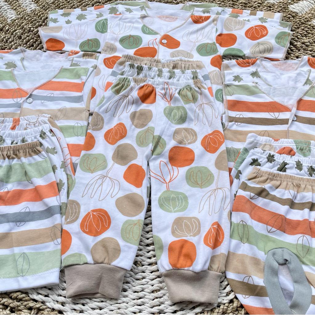 PROMO 7.7 18 PCS Paket Baju Bayi Celana Bayi Baru Lahir Celana Bayi Newborn Baju Bayi Baru Lahir Setelan Bayi Baju Pendek Bayi Hampers Lahiran Bayi Gift Lahiran Bayi DNW BABY