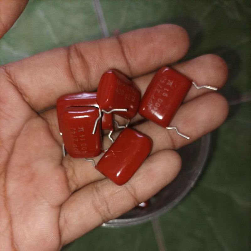 capasitor milar 274j / 270n 400v untuk tv slim dan tv polytron