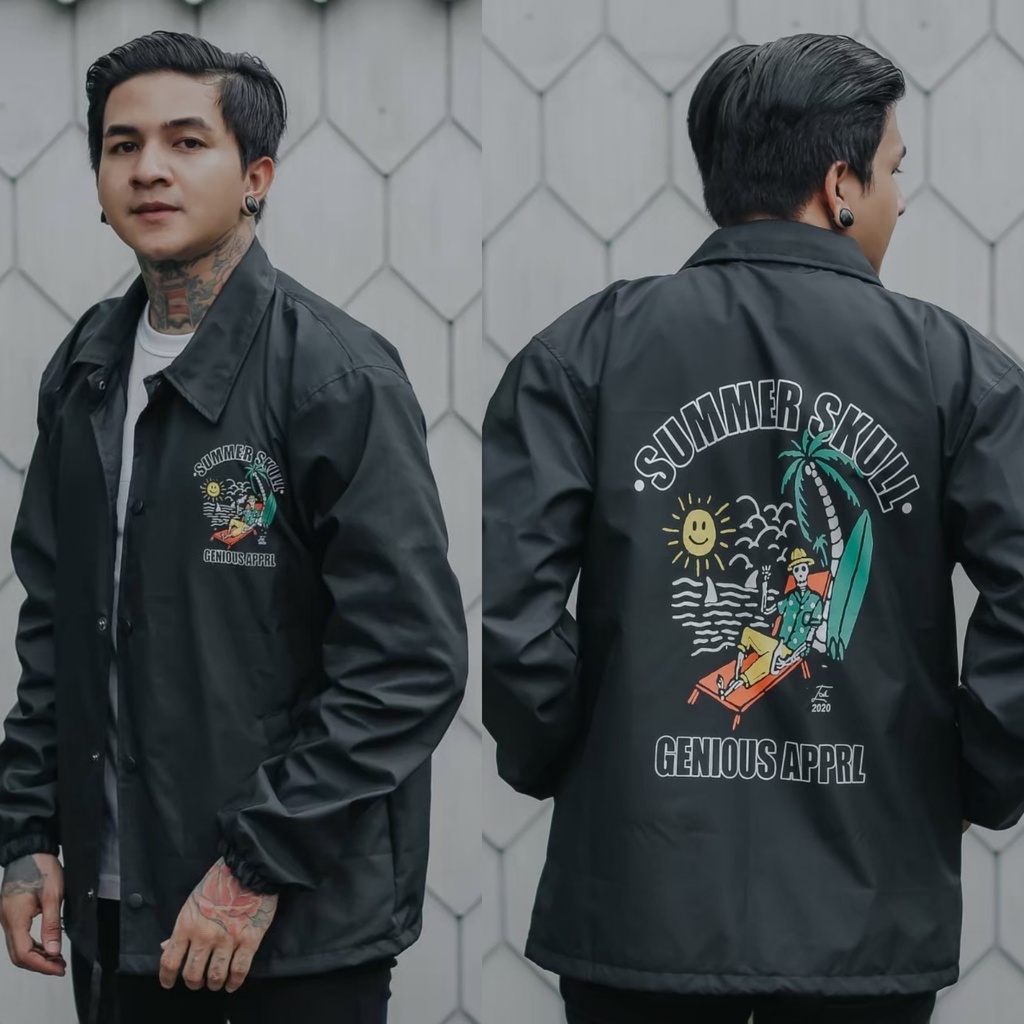 Coach Jacket-Jacket Coach Wangker's -Jaket Murah-Jaket Pria- Jaket Parasut Murah- Jaket Windbreaker