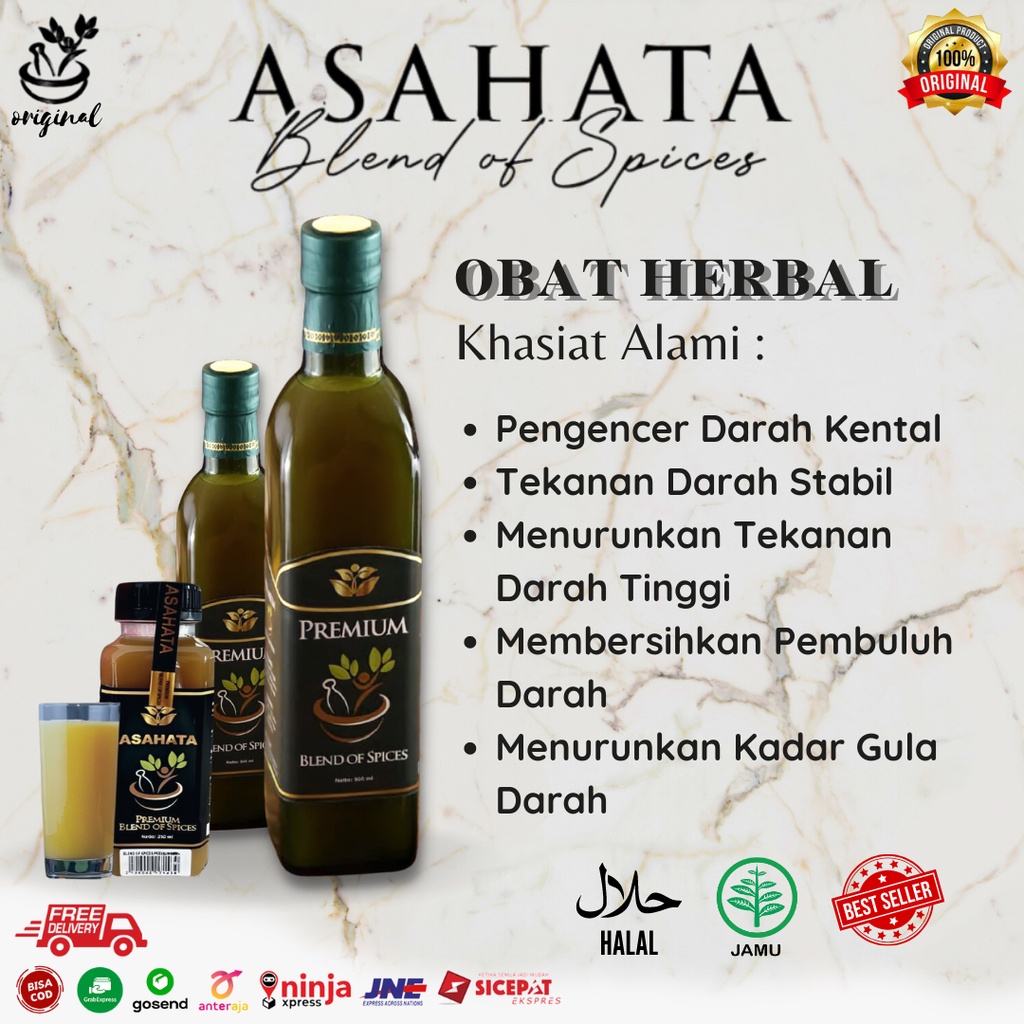 

Asahata Premium Herbal Alami Minuman Tradisional Bahan Rempah Bawang Putih Tunggal Khasiat Tinggi Aman Halal
