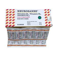 Per Strip 100 dan 5000 Neurosanbe Neurosanbe Neuro Sanbe vit B1 B6 B12 mirip Neurobion